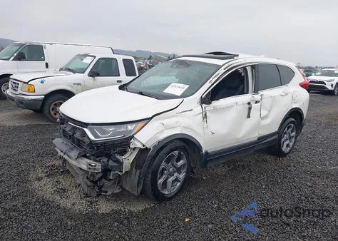 2017 Honda Cr-V Exl from USA, damaged, VIN 2HKRW2H82HH661636